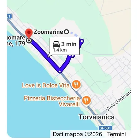 Le Terrazze Beachfront, Balcony, Parking, Private Access تورفاينيكا